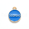 Alloy Enamel Pendants ENAM-S124-01B-02L-3