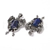 Natural Lapis Lazuli Faceted Big Pendants G-L524-04AS-03-3