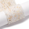 Natural White Topaz Beads Strands G-RM241221-A9-1
