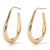 Teardrop Huggie Hoop Earrings for Women EJEW-SZ0004-43-1