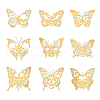 Nickel Decoration Stickers DIY-WH0450-144-1