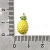 Brass with Enamel Charms KK-Q066-01J-G-3