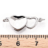 925 Sterling Silver Box Clasps STER-T007-10P-3