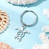 Ocean Theme 304 Stainless Steel Keychains KEYC-JKC01213-08-1