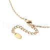 Alloy Enamel Rose with Butterfly Lariat Necklaces with 304 Stainless Steel Chains NJEW-JN04321-3