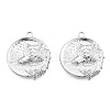 Non-Tarnish 201 Stainless Steel Pendants STAS-N098-267P-3