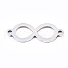 Non-Tarnish 201 Stainless Steel Link Connectors STAS-S110-113P-1