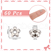 Unicraftale 60Pcs 304 Stainless Steel Beads STAS-UN0061-04-2