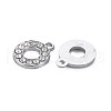 Alloy Pendants ALRI-N039-001O-RS-3