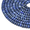 Dyed Natural Lapis Lazuli Beads Strands G-P575-A46-6x4mm-02-3