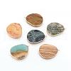 Natural Mixed Gemstone Pendants G-E526-09-2