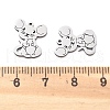 201 Stainless Steel Charms STAS-V001-08-3