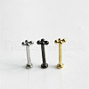 Stainless Steel Threadless Labrets Piercing Jewelry WG7C8D4-03-1