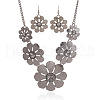 Alloy & Rhinestone Jewelry Set FS-WG59FDD-01-4