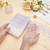 BENECREAT 5 Yards Polyester Embroidery Shell Lace Ribbon OCOR-BC0006-66B-3