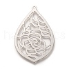 304 Stainless Steel Pendants STAS-I174-08P-2