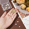   30Pcs 2 Styles Natural Cultured Freshwater Pearl Bead Links Connectors FIND-PH0021-35-3