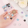 SUNNYCLUE 50Pcs 5 Style Alloy Enamel Pendants ENAM-SC0003-22-3