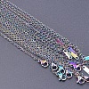Stainless Steel Cable Chain Necklaces for DIY Jewelry Making Accessories EH9991-4-1