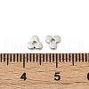 Brass Beads KK-D375-17P-3