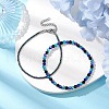 2Pcs Glass Beads Bracelets Stretch Bracelets Sets BJEW-JB10975-2
