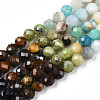 Natural Mixed Gemstone Beads Strands G-D080-A01-01-05-4