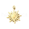 304 Stainless Steel Pendants STAS-U049-02A-03G-1
