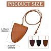 Leather glasses storage bag necklace ST-CJ0027-04-2