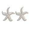 Non-Tarnish 304 Stainless Steel Ear Studs for Women EJEW-P291-03P-1