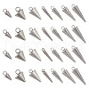 ARRICRAFT 70Pcs 7 Style 304 & 201 Stainless Steel Pendants STAS-AR0002-06-1