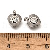 201 Stainless Steel Charms STAS-F311-06P-11-3