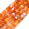 Natural Banded Agate Beads Strands G-F790-I01-01L-2