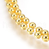 Stainless Steel Ball Chain Necklace Making MAK-L019-01E-G-2
