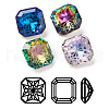 K9 Glass Rhinestone Pointed Back Cabochons RGLA-P030-07A-M01-1