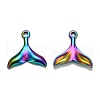 Ion Plating(IP) 304 Stainless Steel Charms STAS-F249-14M-01-2