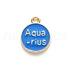 Alloy Enamel Pendants X-ENAM-S124-01A-02J-3