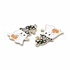 Rack Plating Alloy Enamel Pendants FIND-G054-14P-02-2