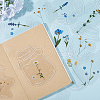 CRASPIRE 2 Styles Waterproof Self Adhesive Stamping Stickers Sets DIY-CP0011-05D-4