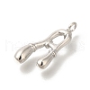 Rack Plating Brass Pendants KK-I722-08P-A-2