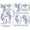 Retro Stainless Steel Metal Cutting Dies Stencils DIY-WH0242-288-6