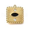 304 Stainless Steel Pendants STAS-C122-20G-01-1