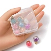 10Pcs Glass Ball Pendants GLAA-YW0001-79-4