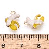 Brass Enamel Charms KK-G462-20LG-3