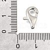Brass Lobster Claw Clasps KK-V007-32P-3