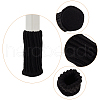 Gorgecraft 16Pcs 2 Colors Polyester Knitting Furniture Round Leg Covers FIND-GF0003-83-4