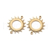 Ion Plating(IP) 304 Stainless Steel Hollow Connector Charms STAS-P332-12G-1