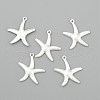 Starfish Brass Pendants X-KK-L134-11S-2