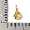 Brass Micro Pave Cubic Zirconia Pendants KK-K345-13G-G-3