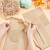DIY PU Imitation Leather Bag Knitting Set for Purse Making PURS-WH0005-01D-3