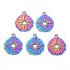 201 Stainless Steel Pendants STAS-S119-047-1